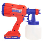 Pistolet à peinture sans fil 20V Pulvérisateur électrique 800ml EMTOP avec 1 Batterie 2.0Ah + Chargeur