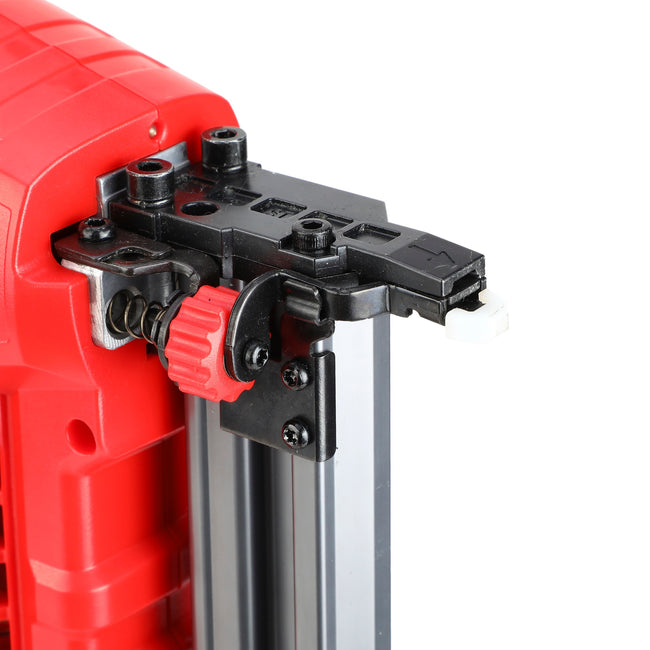 Cloueur béton et acier à batterie EMTOP 20V batterie et chargeur vendus séparément avec 200 clous en béton 18mm, 1 buse d'air, 1 goupille Main Image