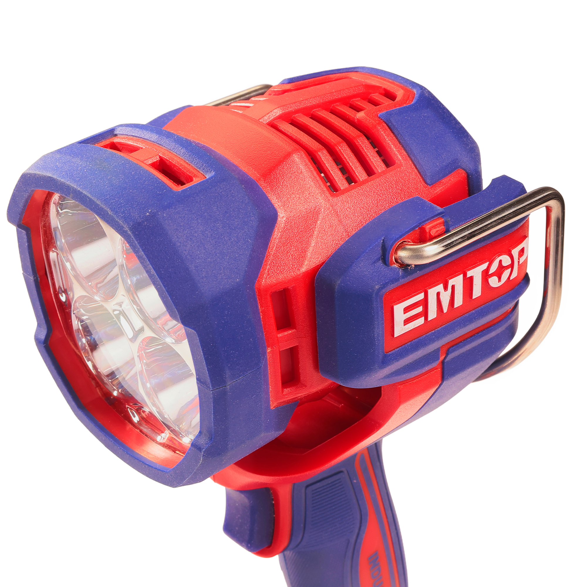 Lampe torche de chantier LED 22,5W à batterie EMTOP 20V Batterie et chargeur vendus séparément