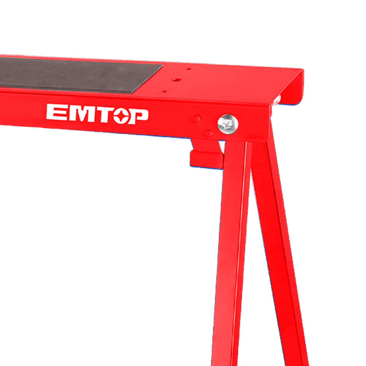 Lot de 2 tréteaux pliables en acier – Charge maximale 100 kg – EMTOP