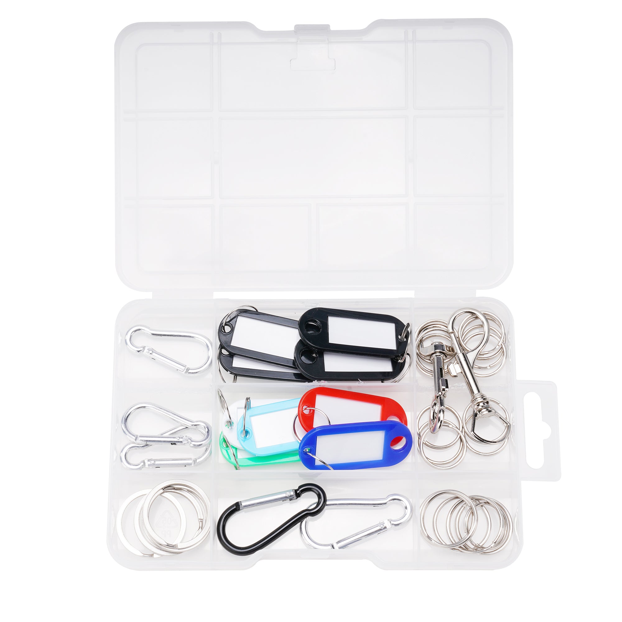 40 Pièces porte-clés accessoires TOP VALUE