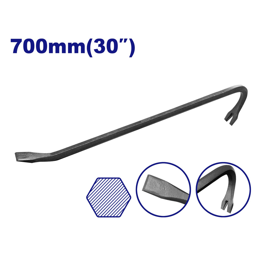 Pince à décoffrer 750mm Barre de démolition TOP VALUE