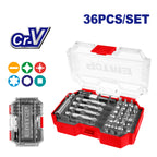 Jeu de 36 embouts de tournevis EMSV3K04 EMTOP