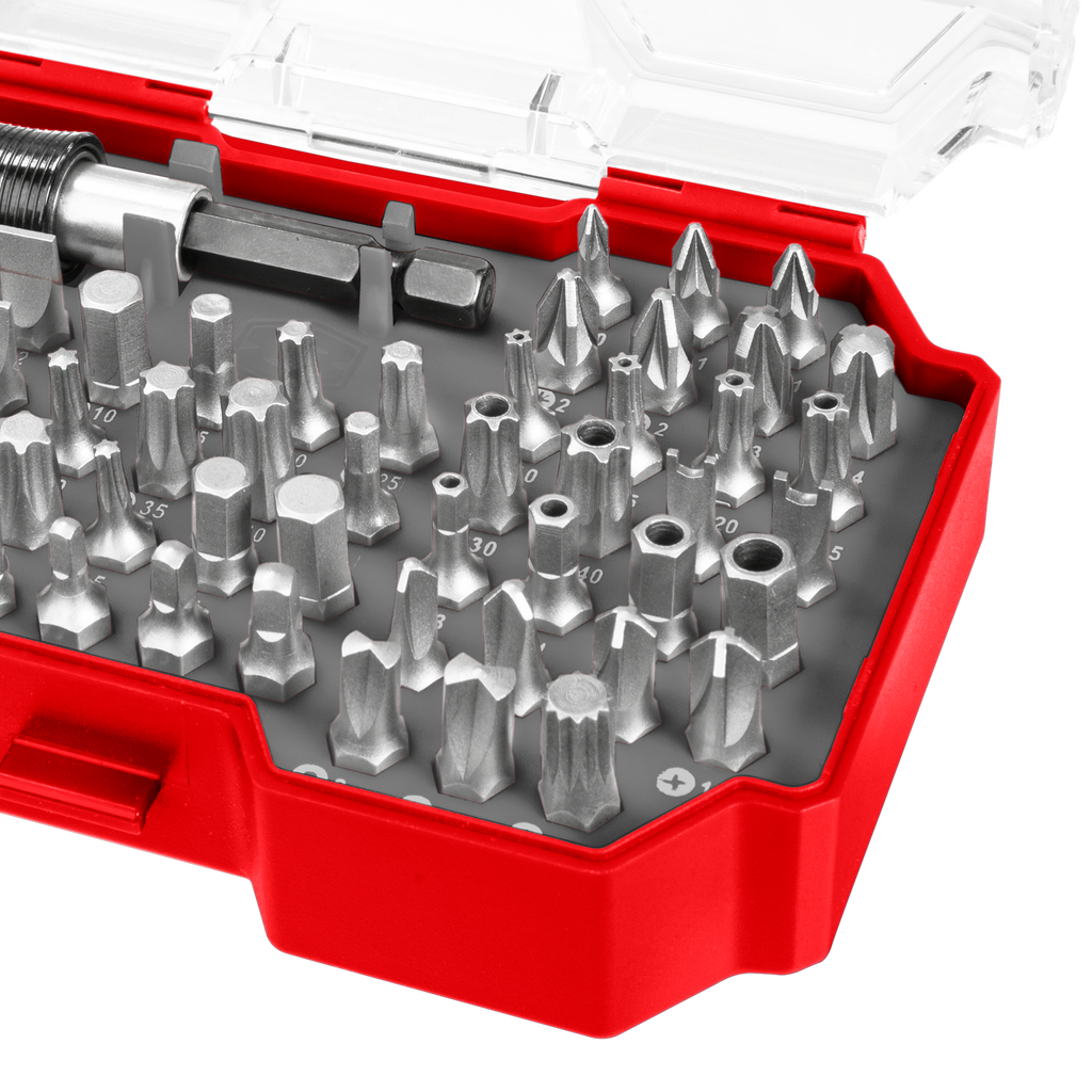 Jeu d'embouts de tournevis 62 pièces EMSV3K05 EMTOP