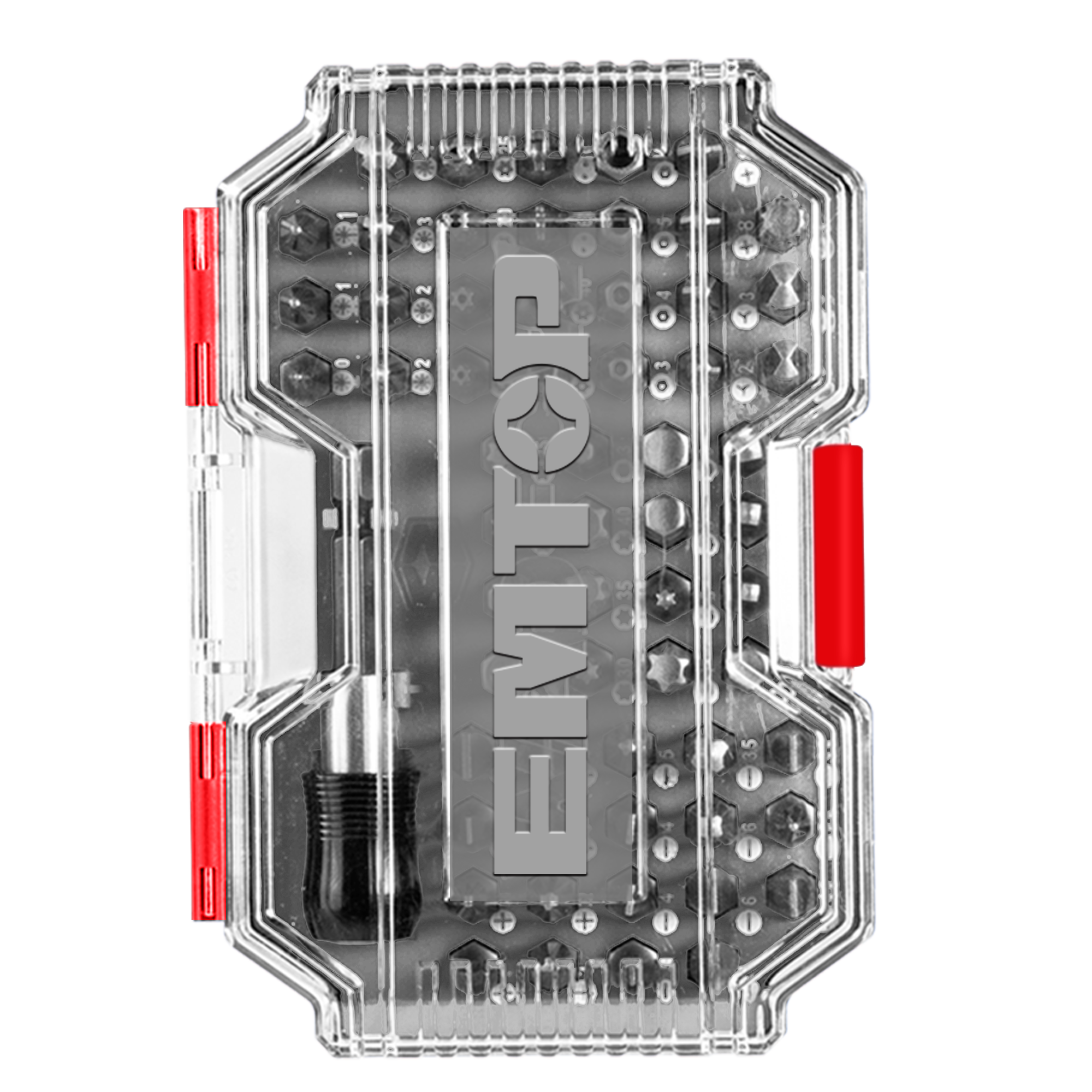 Jeu d'embouts de tournevis 62 pièces EMSV3K05 EMTOP