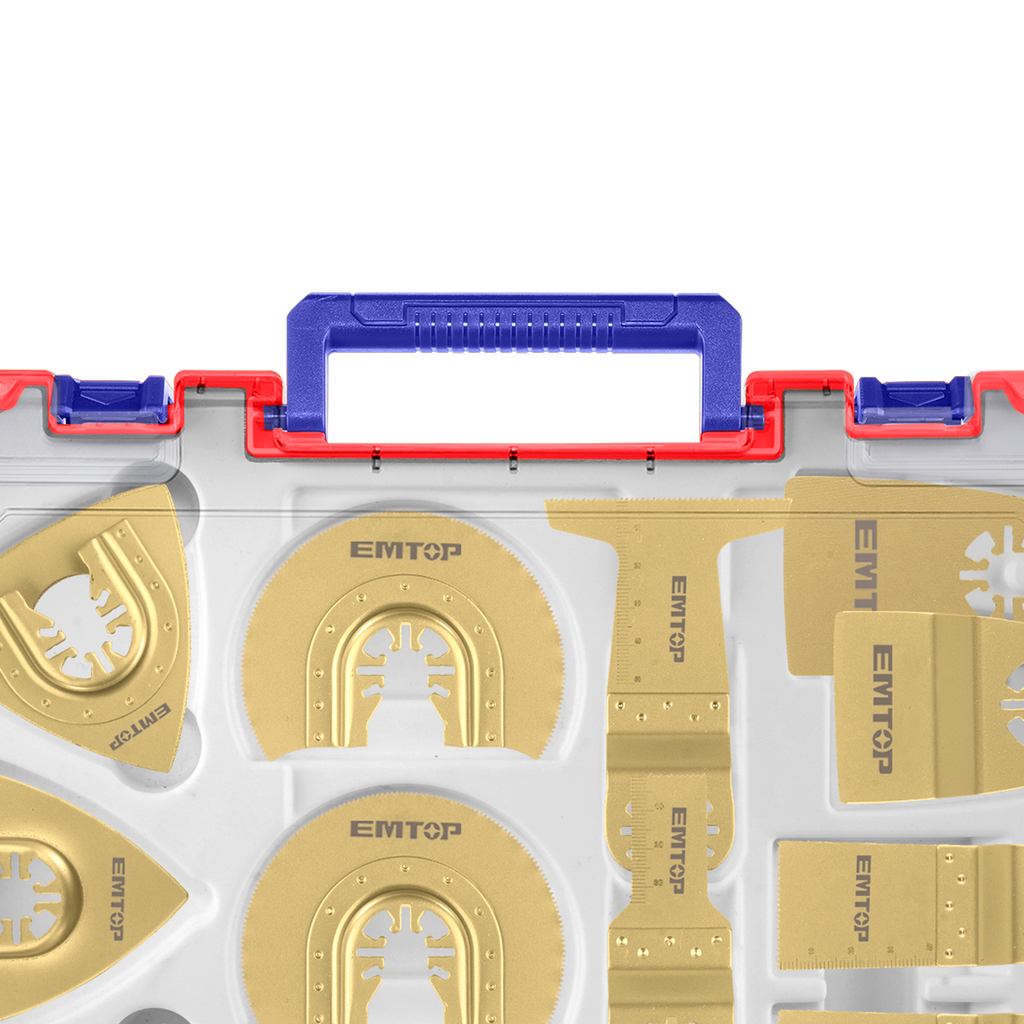 Outil multi-cutter oscillant 23 pièces Lames de Scie Oscillantes EMTOP