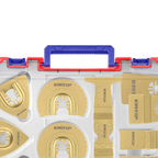 Outil multi-cutter oscillant 23 pièces Lames de Scie Oscillantes EMTOP