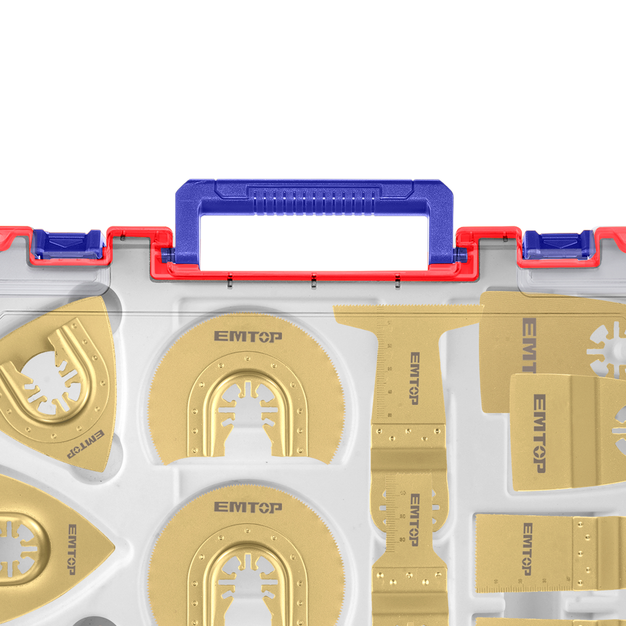Outil multi-cutter oscillant 23 pièces Lames de Scie Oscillantes EMTOP