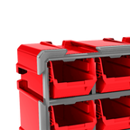 Rack de rangement avec 9 bacs de stockage TOP VALUE