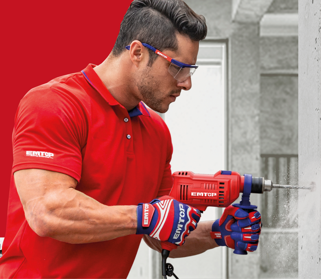 Perceuse à percussion filaire 1100W EMTOP