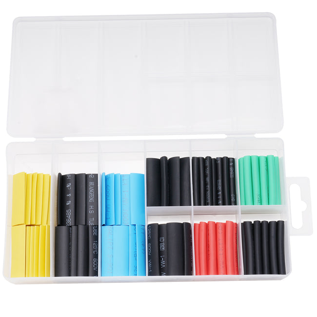 Assortiment de gaines thermorétractables 120 pièces TOP VALUE Main Image