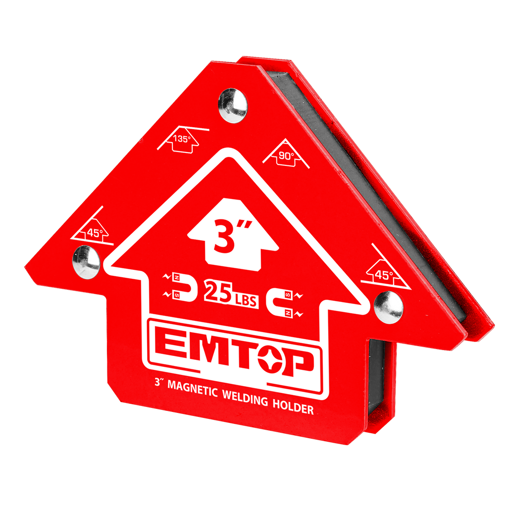 Aimant de soudeur 3" Positionneur de soudage magnétique EMTOP