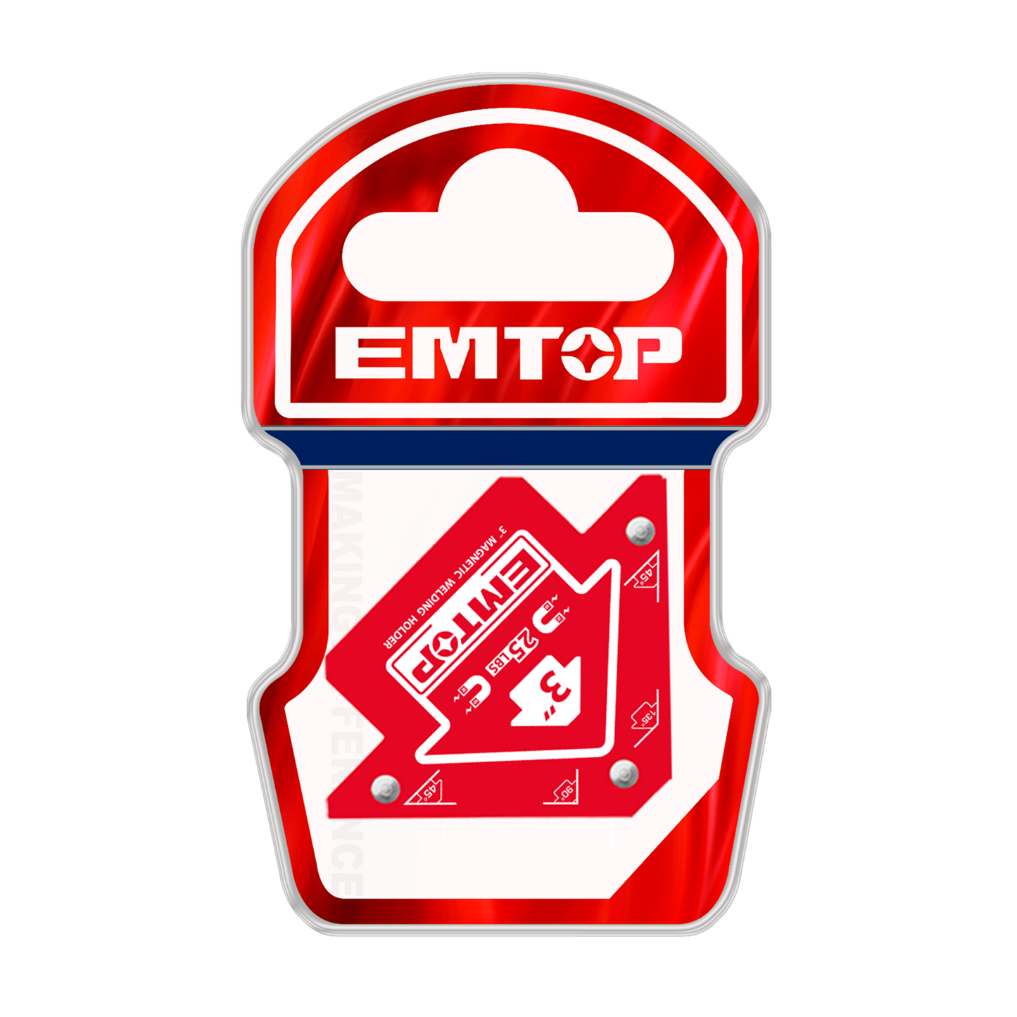 Support de soudage magnétique EMWH25032 EMTOP