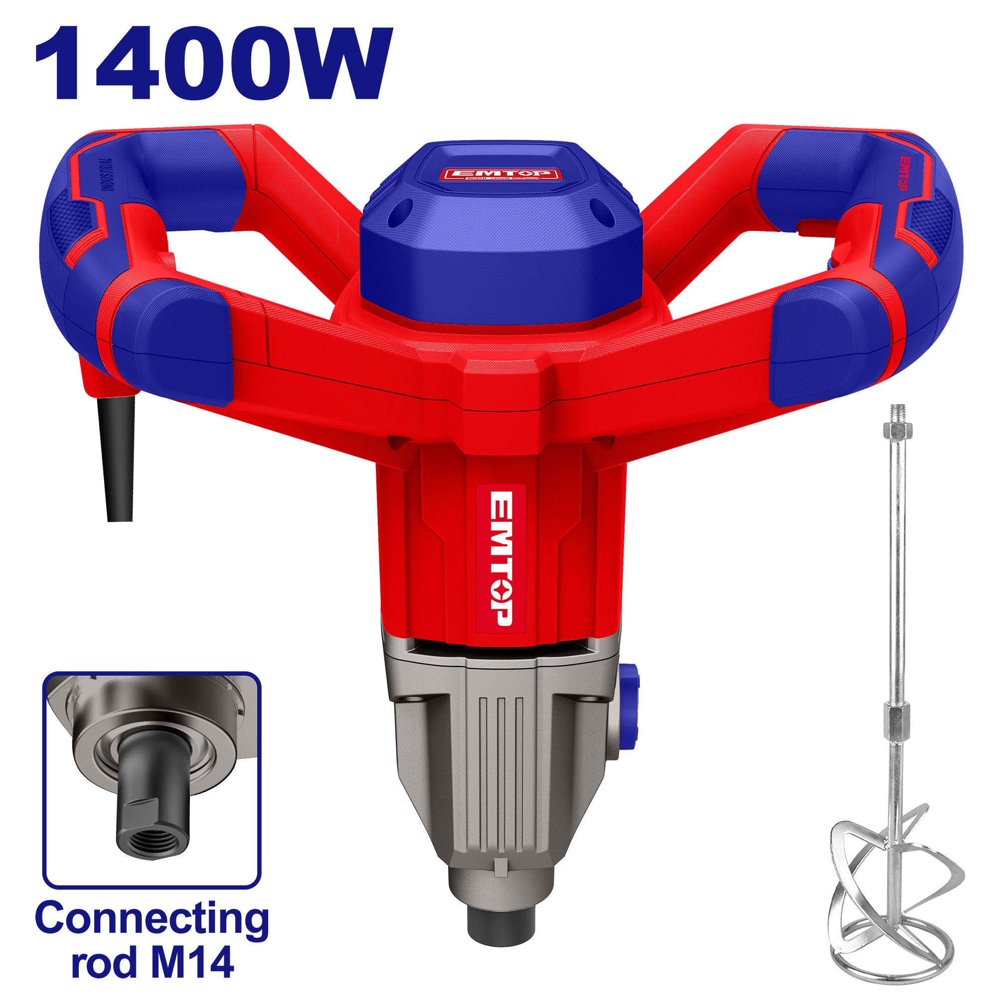 Malaxeur électrique 1400W M14 EMTOP