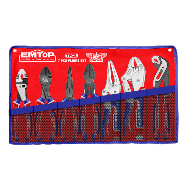 Ensemble de 7 pinces EOS23055 EMTOP Main Image