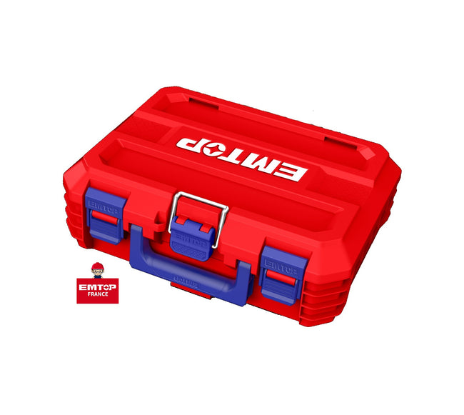 Boîte à outils empilable modulaire 16" – EMTOP Main Image