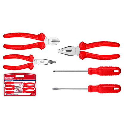 Ensemble d'outils 5 pièces EPLS0501 EMTOP