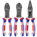 Ensemble de 3 pinces à action composée Acier Cr-V EMTOP