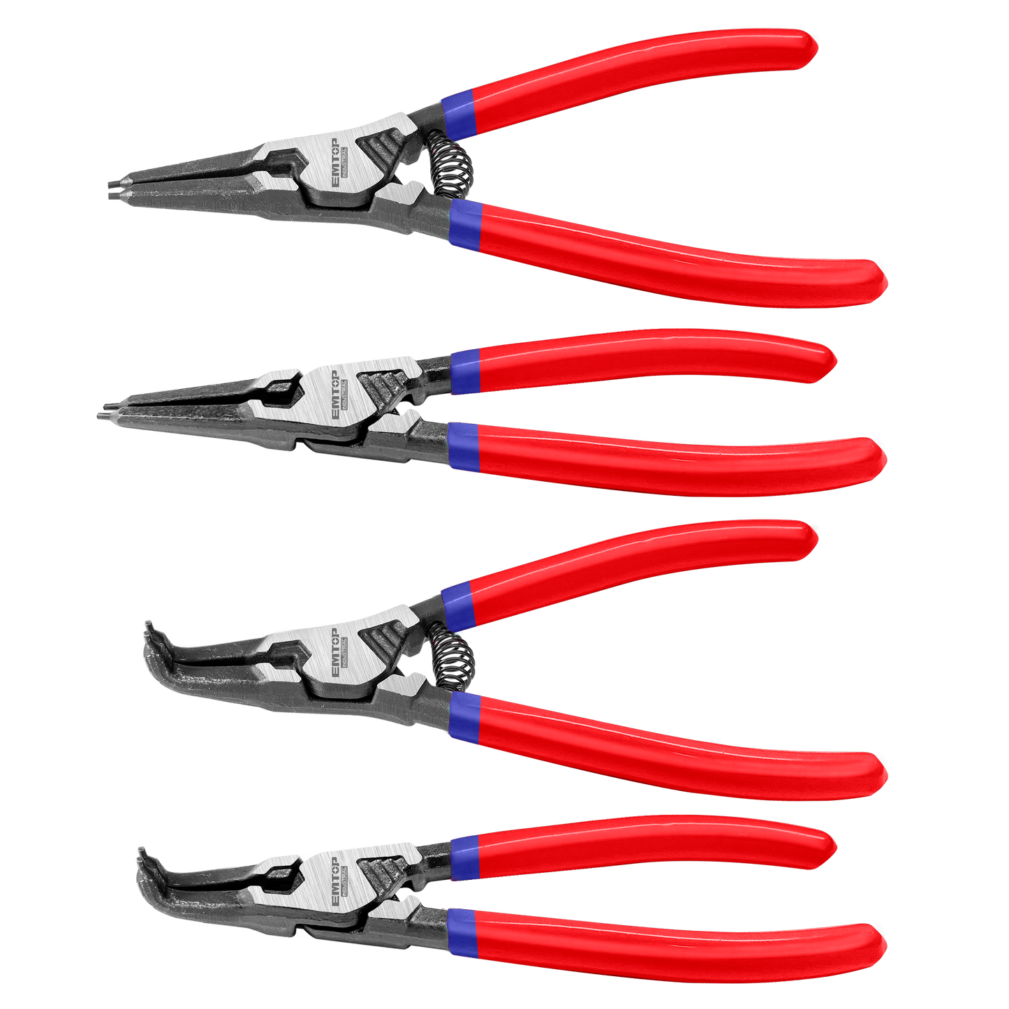 Ensemble de 4 pinces à circlips EPLSC5411 EMTOP