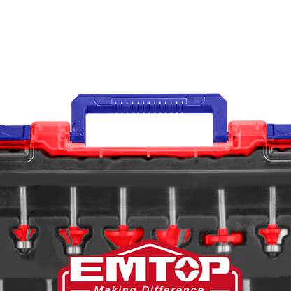 Ensemble de 24 fraises à défoncer ERRT24082 EMTOP