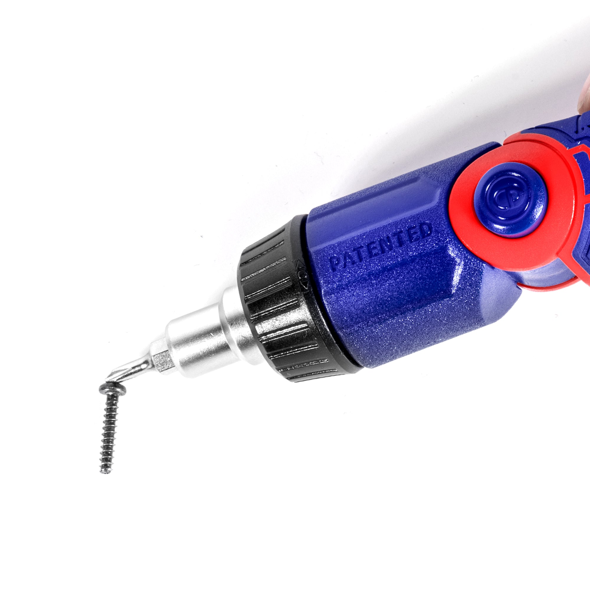 Tournevis porte-embouts magnétique à cliquet poignée revolver 15 en 1 EMTOP