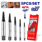 Coffret de 5 extracteurs de vis EMTOP