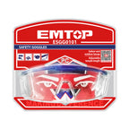 Lunettes de protection réglable avec écran latéral intégré EMTOP