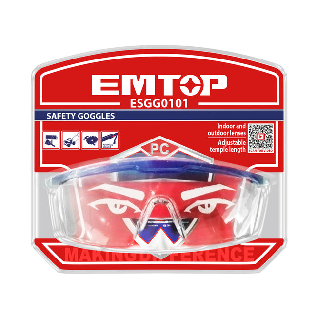 Lunettes de protection avec écran latéral intégré EMTOP Main Image