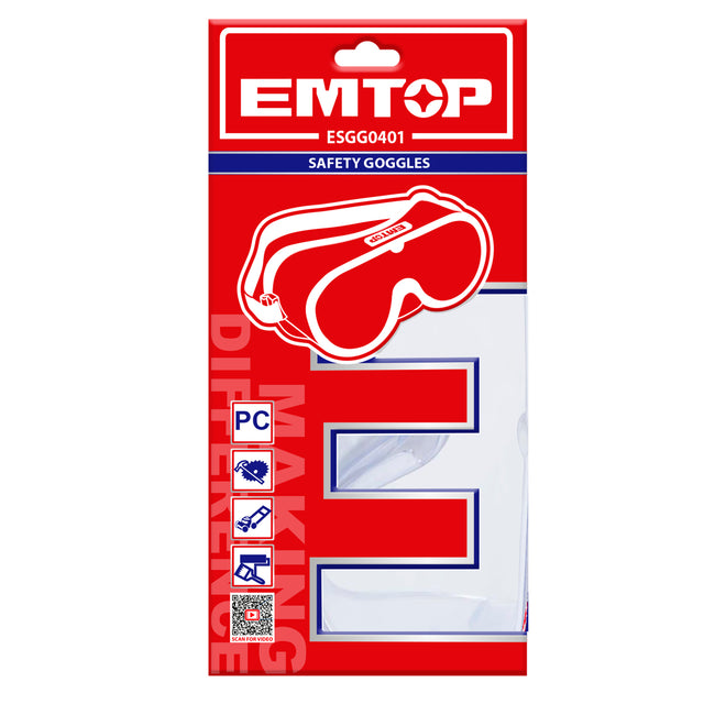 Lunettes de protection anti-buée EMTOP Main Image