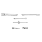 Coffret 50 pièces cliquet et douilles de 1/4" avec jeu de douilles métriques et rallonges flexibles avec clé à cliquet réversible pour mécanique & réparations EMTOP