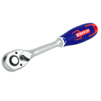 Coffret 50 pièces cliquet et douilles de 1/4" avec jeu de douilles métriques et rallonges flexibles avec clé à cliquet réversible pour mécanique & réparations EMTOP