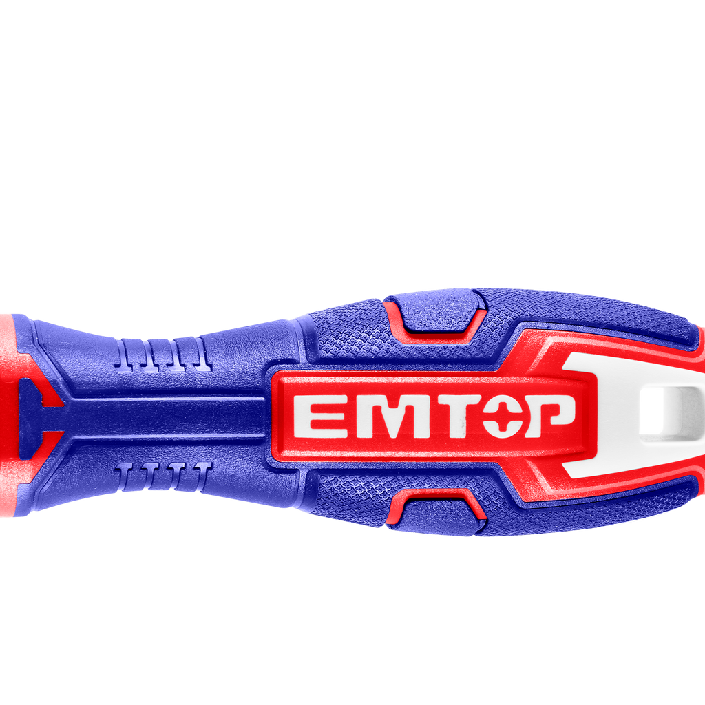 Jeu de 2 tournevis 125mm Acier CR-V EMTOP