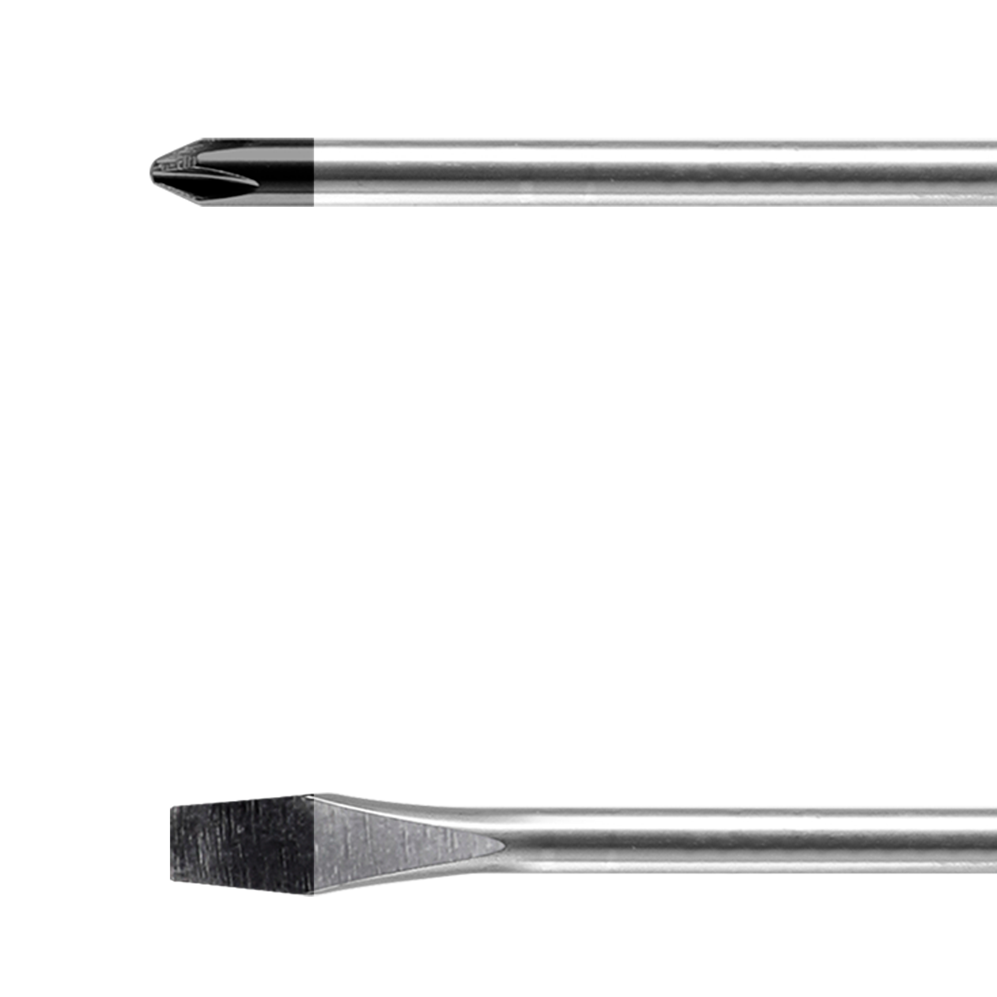 Jeu de 2 tournevis 125mm Acier CR-V EMTOP