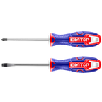 Jeu de 2 tournevis 125mm Acier CR-V EMTOP