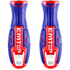 EMTOP Jeu de 4 tournevis magnétique Acier CR-V