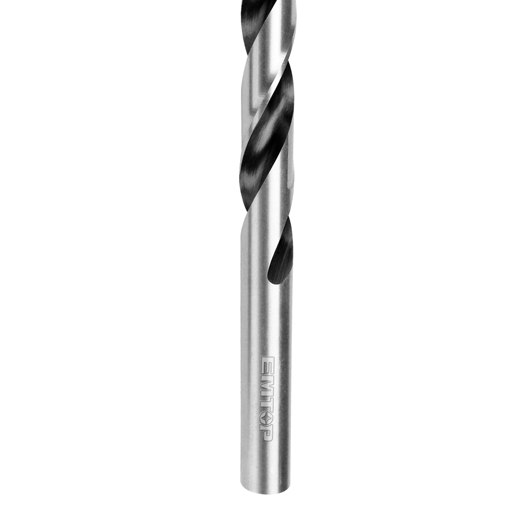 9 pièces forets hélicoïdaux à tige droite en acier HSS EMTOP