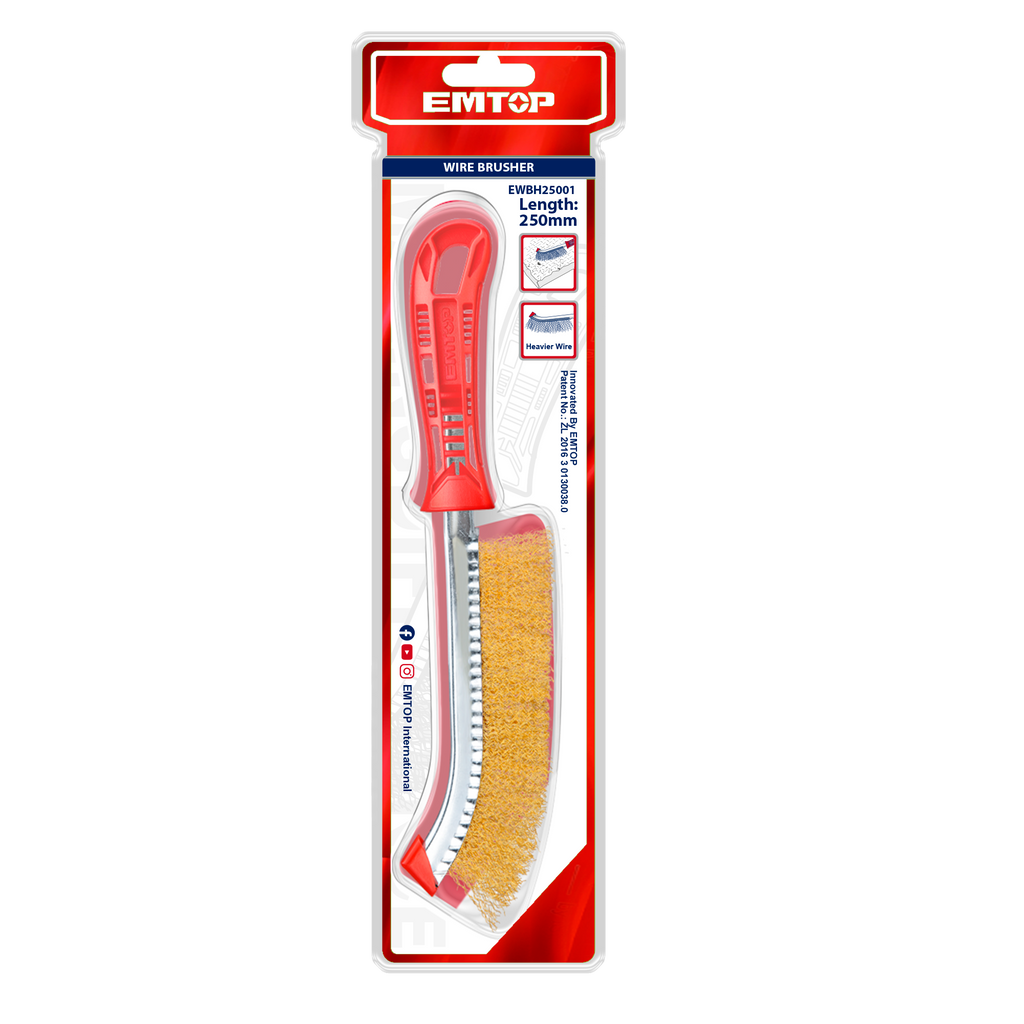 Brosse métallique 250mm EMTOP