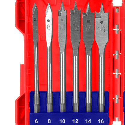 Ensemble de 12 forets à bois plats EWFD41302 EMTOP