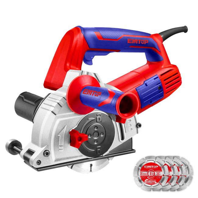 Rainureuse à béton 125mm filaire 1500W EMTOP Hover Image