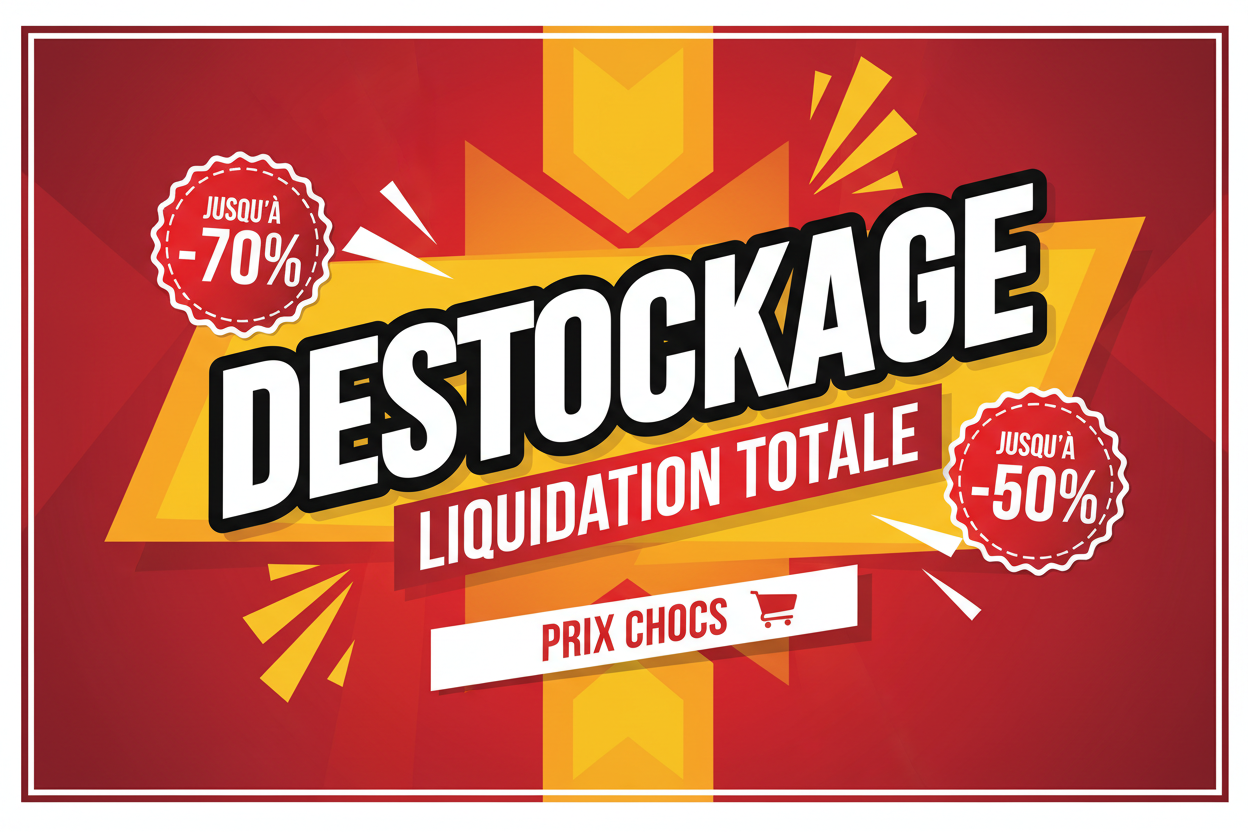 Destockage image pour catégorie