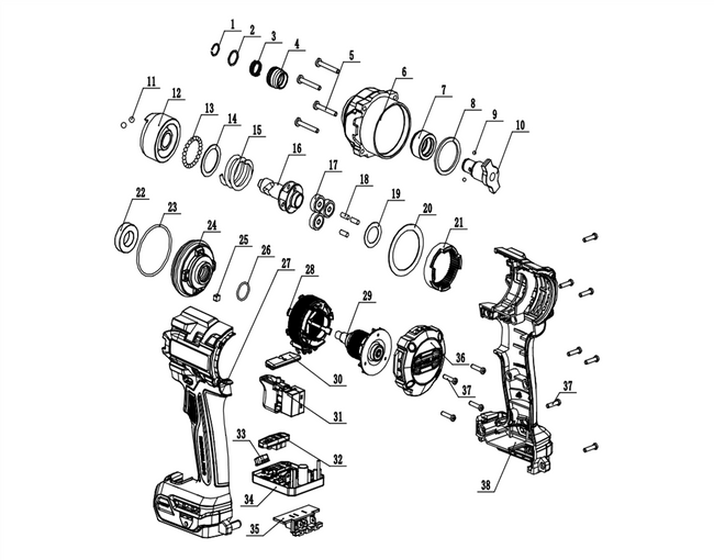 Pièce détachée AAAC0000118 output shaft Hover Image